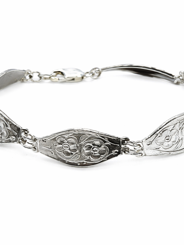Armband 6 graverade länkar