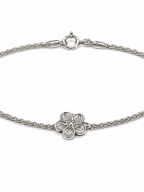 Armband 1 mellan linblomma