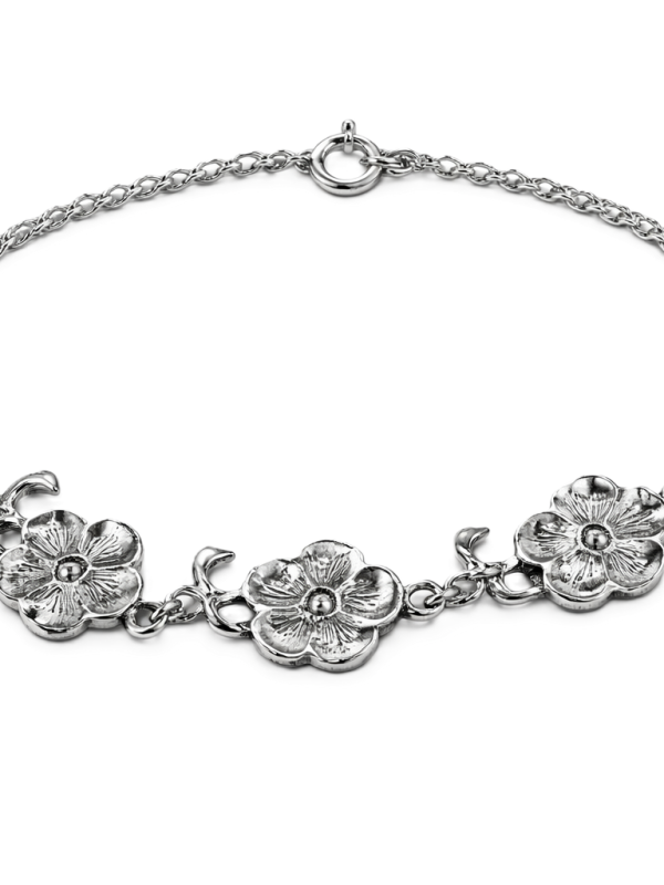 Armband 3 linblommor