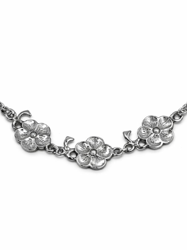 Collier 3 linblommor
