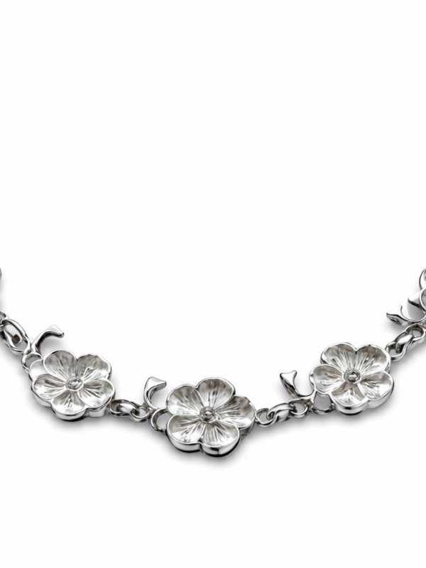 Collier 5 linblommor