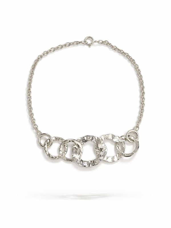 Nordic Beat Armband silver
