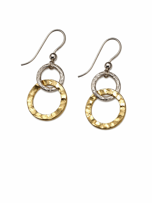 Nordic Örhänge guld & silver